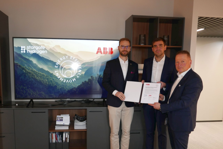 ABB and Stargate Hydrogen Unite in Energy Efficiency Movement