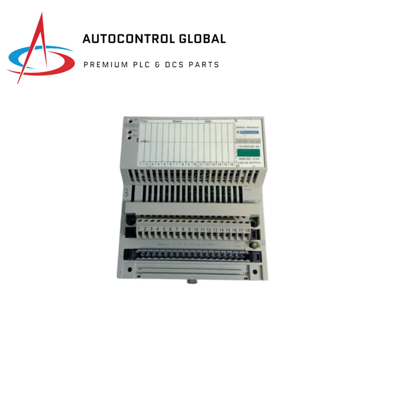 Schneider Electric 170AAO92100  Analog output Module