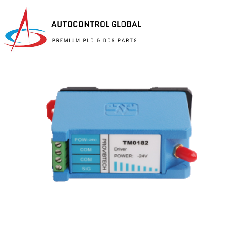 PTVVM TM0182-A90-B00-C00 Extremo frontal del sensor de vibración