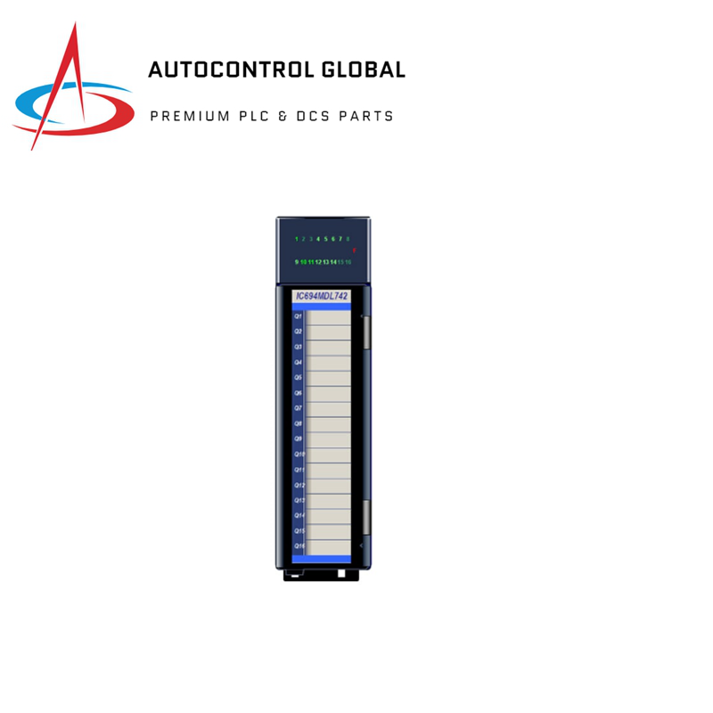 GE IC694MDL742 RX3i DC Voltage Output module