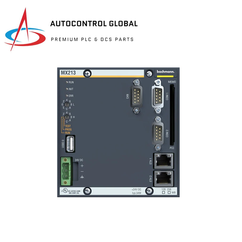 Bachmann MX 213 MX200 Processor Module with 512MB Card In Stock