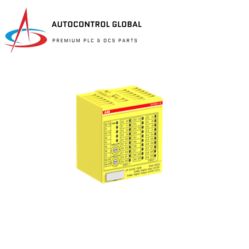 Unit Terminal I/O Keamanan ABB TU582-S